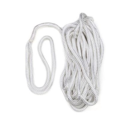 SPLICED BRAIDED ROPE HIGH TENACITY WITH EYE WHITE COLOR — F4516011 TREM