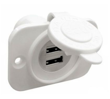 DUAL USB POWER SOCKET, 12/1A+2.1A — L0674435 TREM