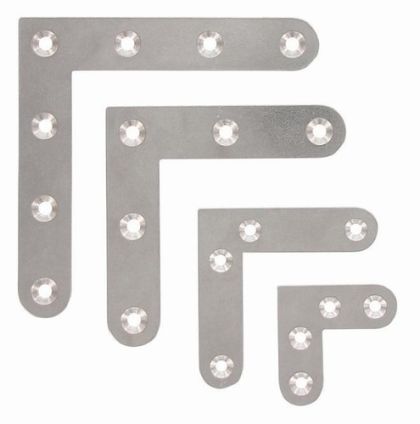 FLAT CORNER BRACE, BARE SURFACE — 8151374040 15 MTECH