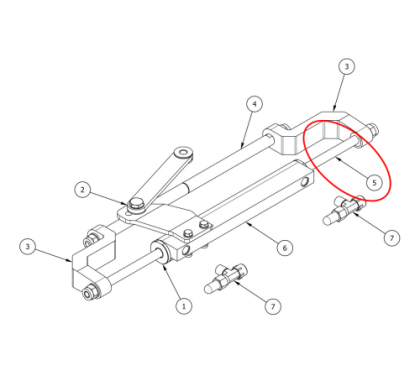 CYLINDER SHAFT — 00.0001.04 MAVIMARE