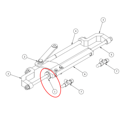 CYLINDER CAPS WITH O-RINGS (2 PCS.) — 00.0001.00 MAVIMARE