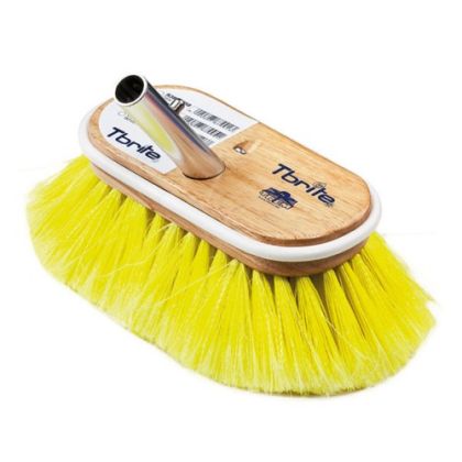 SCRUBBING BRUSH T-BRITE /YELLOW/, 240x155x85 mm — R3802068 TREM