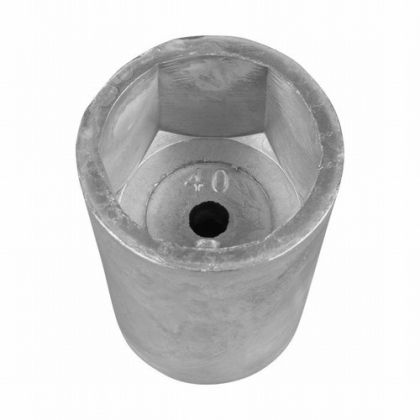 ЦИНКОВ АНОД ЗА ПРОПЕЛЕР, КОНИЧЕН, ф40 mm, шестограм — 00403E TSEAL
