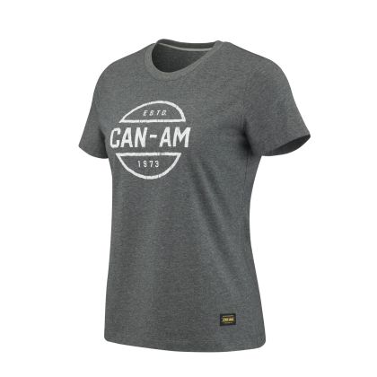 CAN-AM WOMEN`S T-SHIRT GREY — 4545540429 BRP