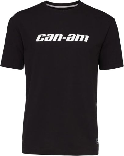 CAN-AM MEN`S T-SHIRT LOGO BLACK — 4544301290 BRP