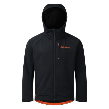 Softshell Jacket 2.0 BLACK/SOLAR XL — P203859 TYPHOON