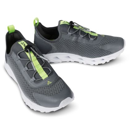 TS10 Sneakers - Grey/Lime - UK4/EU 36-37 — P206319 TYPHOON