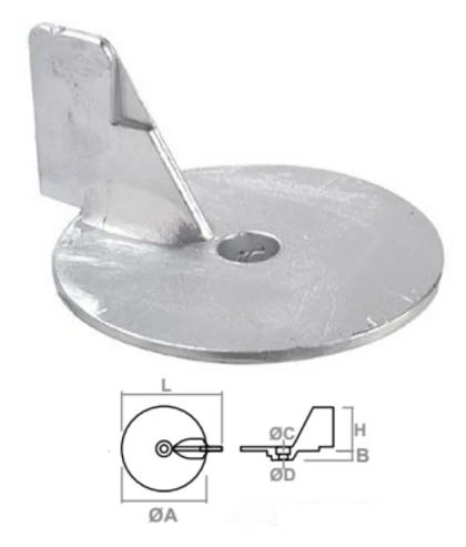 ЦИНКОВ АНОД EVINRUDE — REC338742