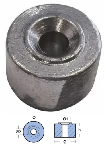 WASHER FOR ENGINE DIAM.24 OF ALUMINUM — 01408AL TSEAL