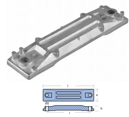 HORSESHOE HONDA F.B. OF ALUMINUM — 01404AL TSEAL