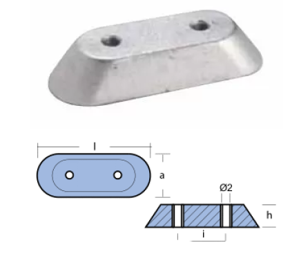 PLATE  HONDA F.B. ALUMINUM — 01401AL TSEAL