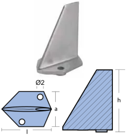 ЦИНКОВ АНОД YAMAHA — 01136 TSEAL
