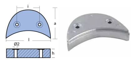 ЦИНКОВ АНОД OMC-JOHNSON-EVINRUDE — 00908 TSEAL