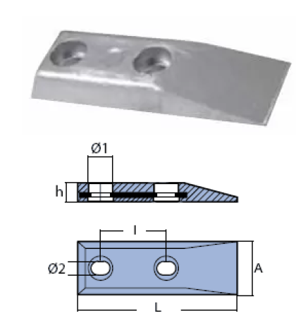 FAST HULLS 210x70x25 C.F.80 F.18 — 00230 TSEAL