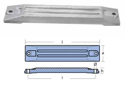 ЦИНКОВ АНОД HONDA — REC06411-ZW1-020