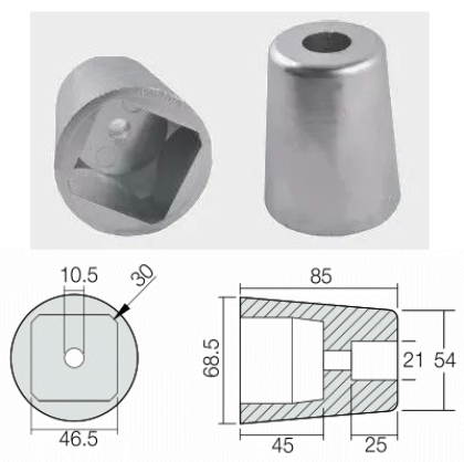 ZINC ANODE — PRP-800405Q RAK
