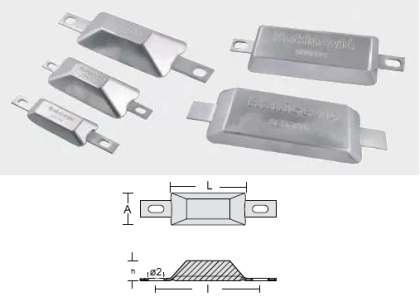 ЦИНКОВ АНОД ЗА КОРУПС С ШИНА — WLD-800392 RAK