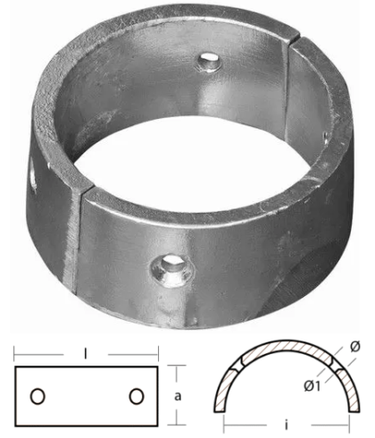 АНОДЕН ПРОТЕКТОР GORI ф80 mm — 01023 TSEAL