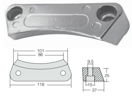 ЦИНКОВ АНОД VOLVO PENTA — REC3588745