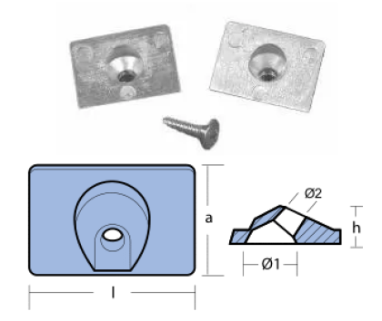 ANODE ASSY — 42121Q02 QSR