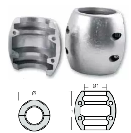 ZINC ANODE — SHF-800515 RAK