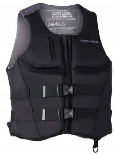 НЕОПРЕНОВА ЖИЛЕТКА ЗА ДЖЕТ SEA-DOO WAVE M /Black/ — 2870380690 BRP