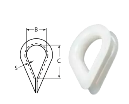 УХО ЗА ВЪЖЕ ПЛАСТМАСА 8mm — 814453308 (2) MTECH