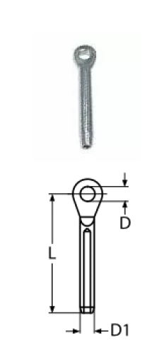 EYE TERMINAL A4 8MM — 8281408 MTECH