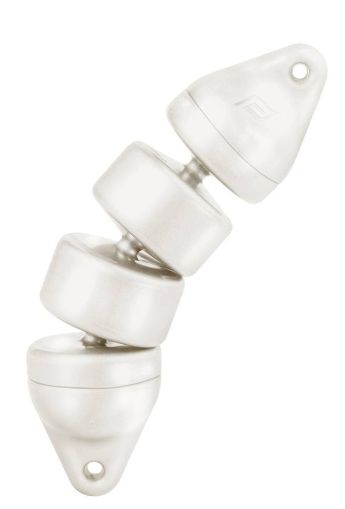 FENDER ARTICULATED RIB 12X48 WHITE + ROPE 1M — 66345 PLASTIMO