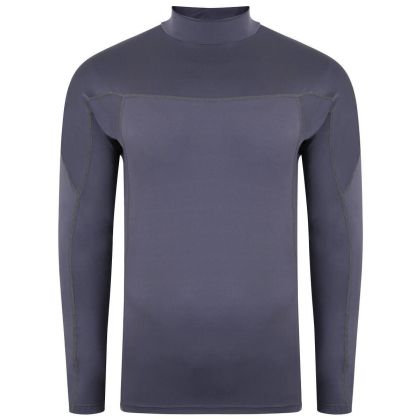 Fintra L/S Tech Rash Vest Graphite L — P200228 TYPHOON