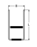 DIVE PLATFORM LADDER A4 600MM — 81427042 MTECH