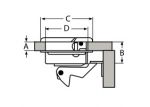 LIFTING RING W/ LOCK — 814739445ES MTECH