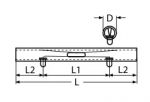 TUBE QUICK-RELEASE A2 22MM — 8531222 MTECH