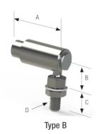 10/32 BALL JOINT 3300C STAINLESS — 31799 PRETECH