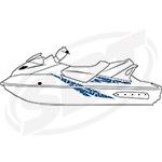 ЛЕПЕНКИ /СИН, СИВ/ SEADOO 02-09 GTX/RXT — 135BT111B-BLUE SBT