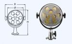 ПРОЖЕКТОР 9 LED`s, 12v/27w — 8146980140 MTECH