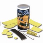 REPAIR KIT FOR RUBBER BOATS “RUBBER BOAT REPAIR SET“, yellow — E4400180 TREM