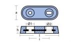 PLATES FOR FLAPS VET SERIES 0.9 150x60x25 — 00220 TSEAL