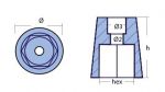 RADICE EXAGONAL PROP NUT SHAFT ф60mm — 00407E TSEAL