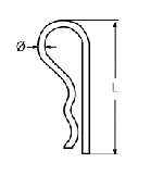 BETA-PIN A4 5MM — 827345 MTECH