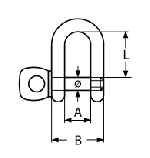 SHACKLE STRAIGHT — 8258405 MTECH