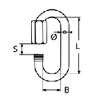 БЪРЗА ВРЪЗКА ЗА ВЕРИГА A4 5mm — 8253405 MTECH