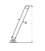 RADAR REFLECTOR - 500 X 50 MM — 8142953500 50 MTECH