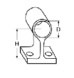 ЦЕНТРАЛЕН ДЪРЖАЧ ЗА РЕЛИНГ 60° 25mm — 8207425 45 MTECH