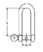 SHACKLE STRAIGHT — 8259412 MTECH