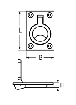 LIFTING RING A4 63X44 — 8242463 44 MTECH