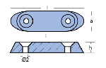 АЛУМИНИЕВ АНОД JOHNSON-EVINRUDE — 00935AL TSEAL