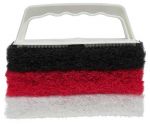 SCRUB PAD KIT WITH HANDLE — 40023 STA