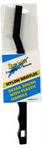 DETAIL BRUSH W/PLASTIC HANDLE AND NYLON BRISTLES — 40062 STA