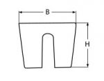 TRANSOM PLATE PLASTIC 430X350 — 8142893430 350 MTECH